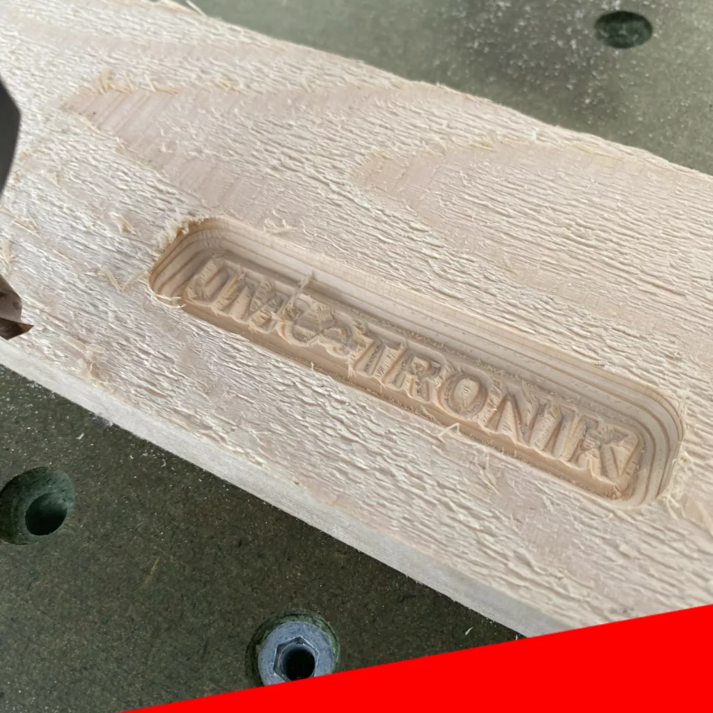 jmtronik wood milling DCNC testing and precision
