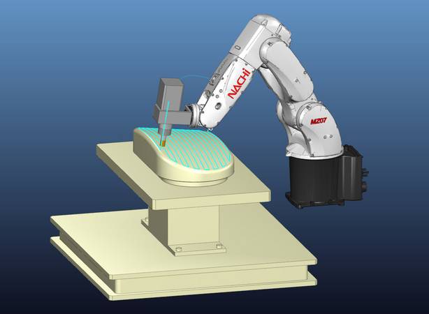 Robomill 07 programowanie robota frezującego