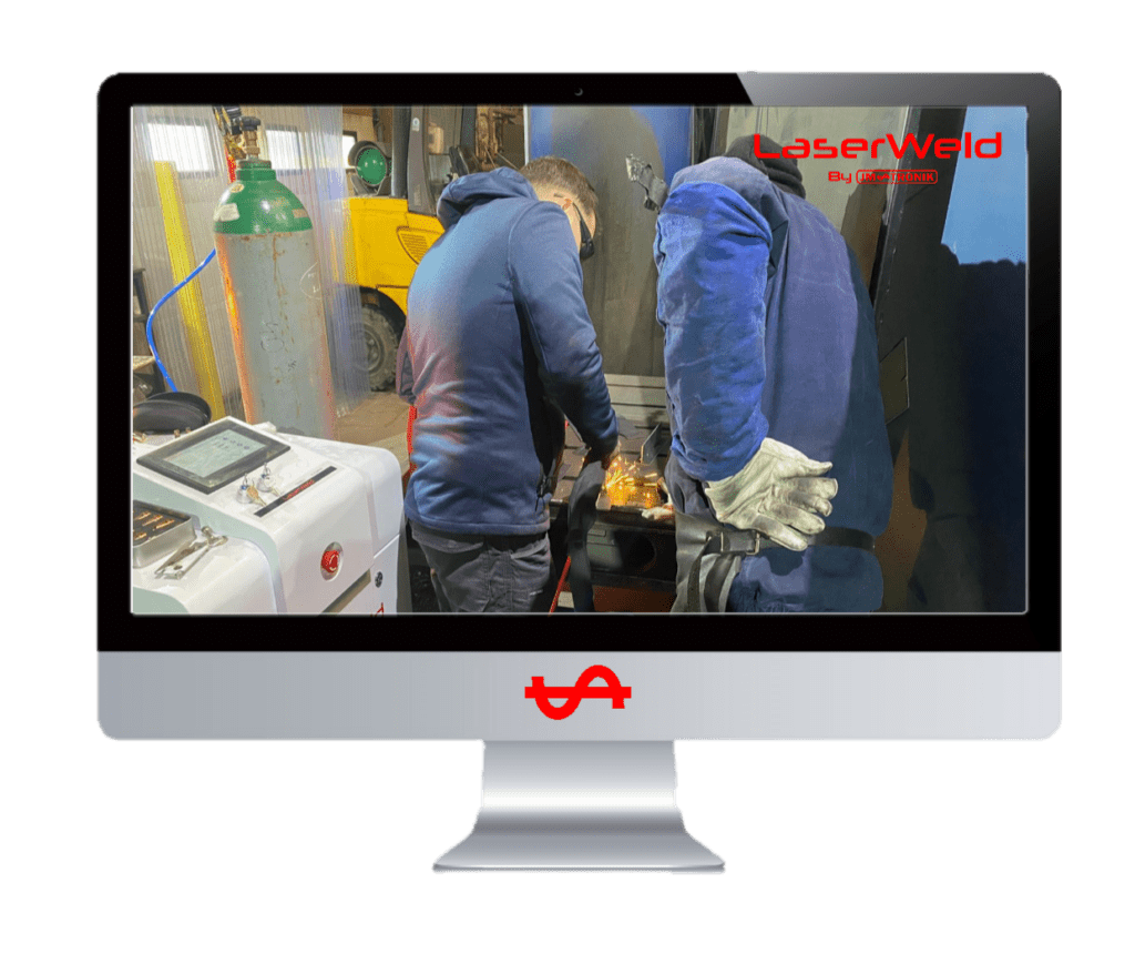 pokaz spawarki laserowej laserweld