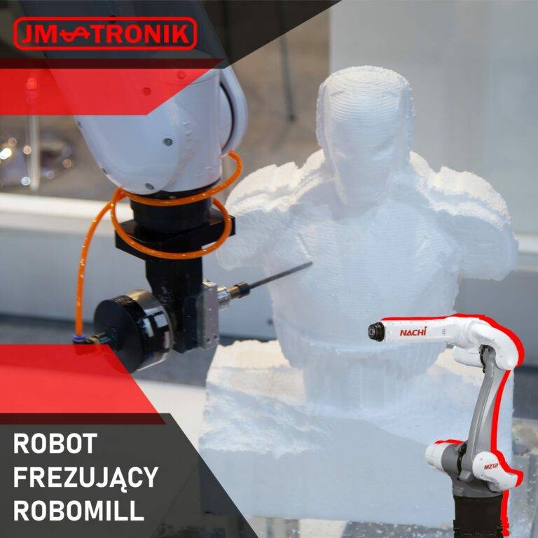 Przemysłowy robot frezujący robomill