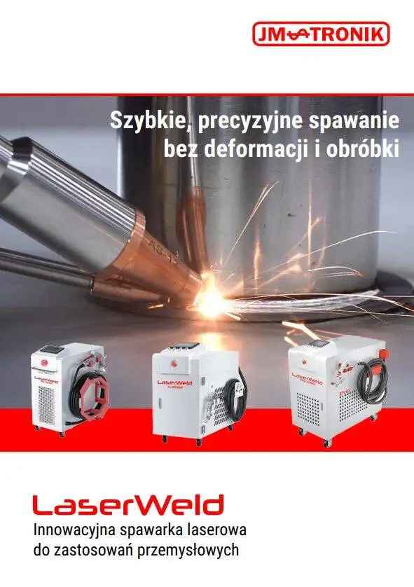 Broszura spawarek laserowych LaserWeld 2024 2025