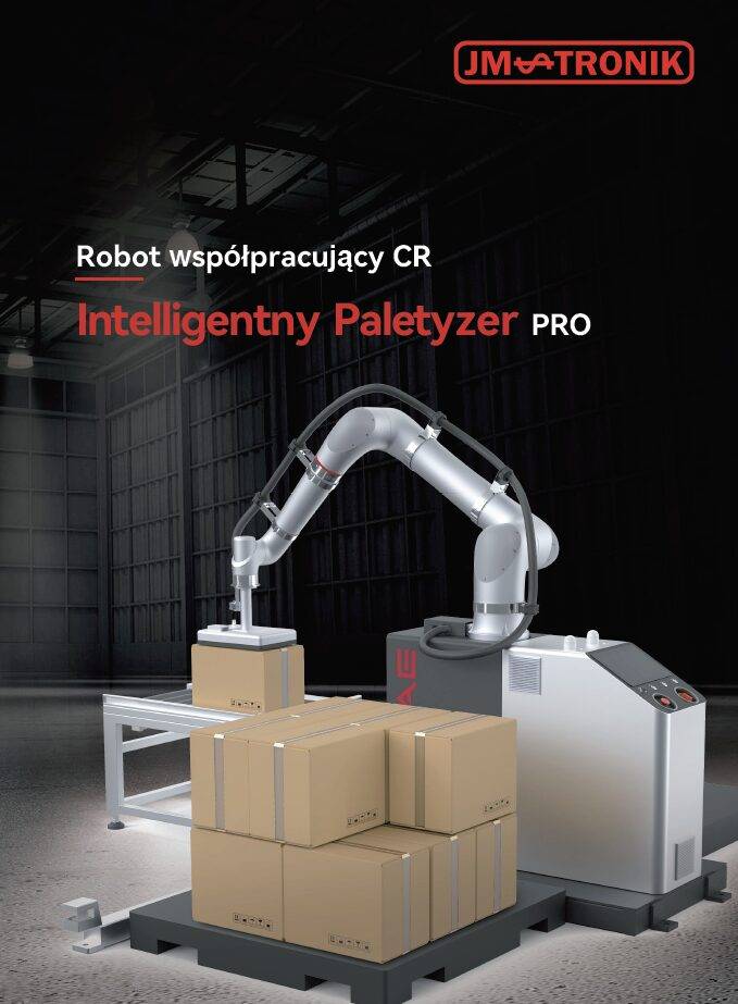 Cobot paletyzujący - paletyzer CR25