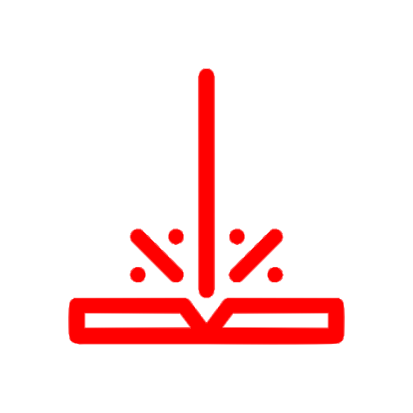 Glebokie wtopienie spawania laserowego