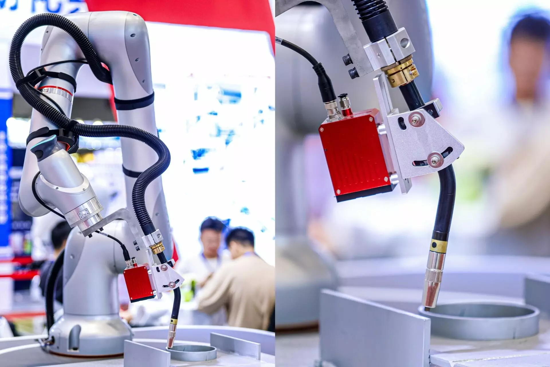 Skaner laserowy do śledzenia spoiny cobot
