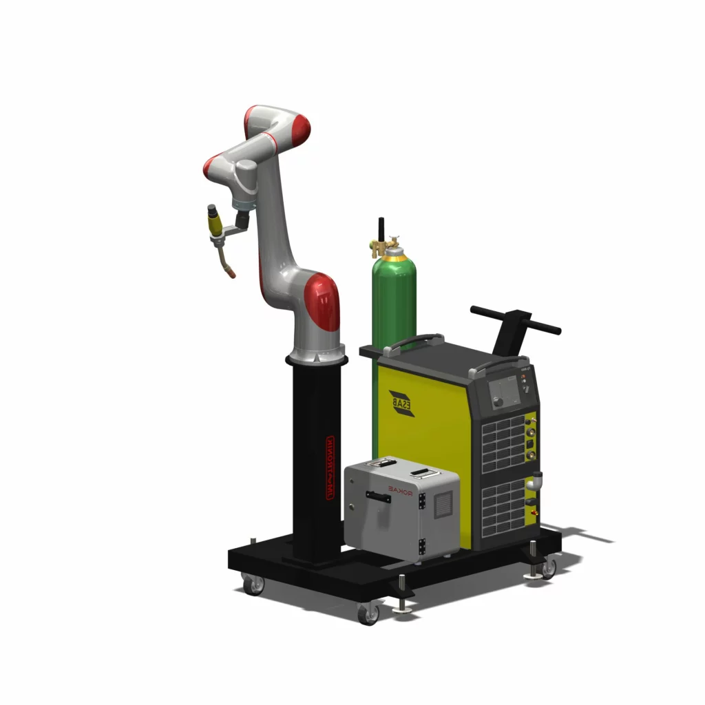 CoboWeld B - mobilny cobot do spawania - viz
