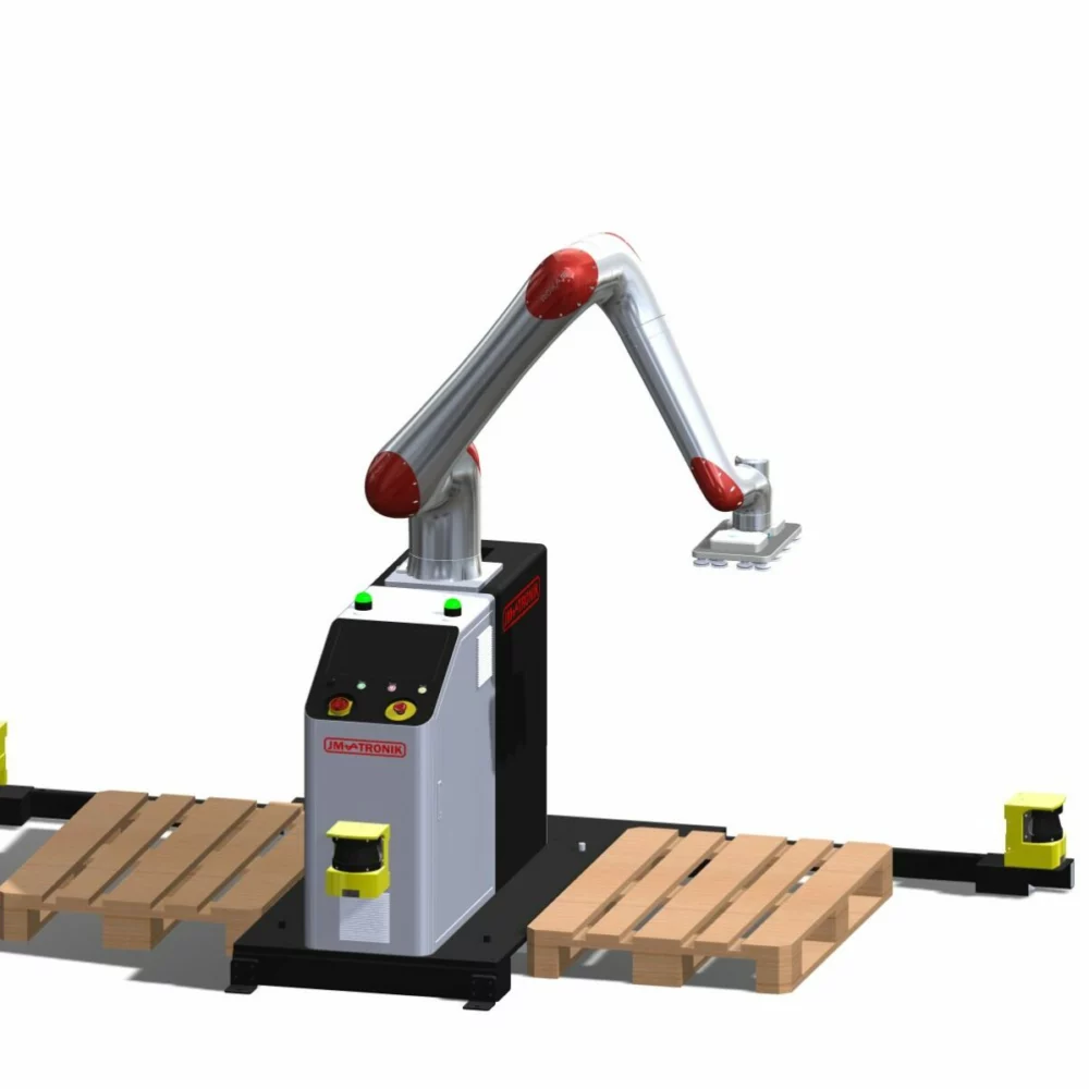 Seria cobopal - cobot do paletyzacji -viz