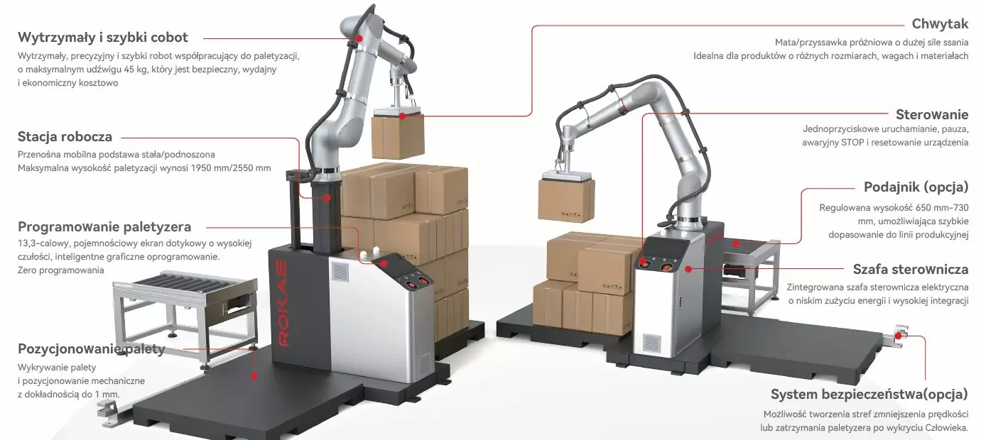 pal1 Cobot paletyzujący