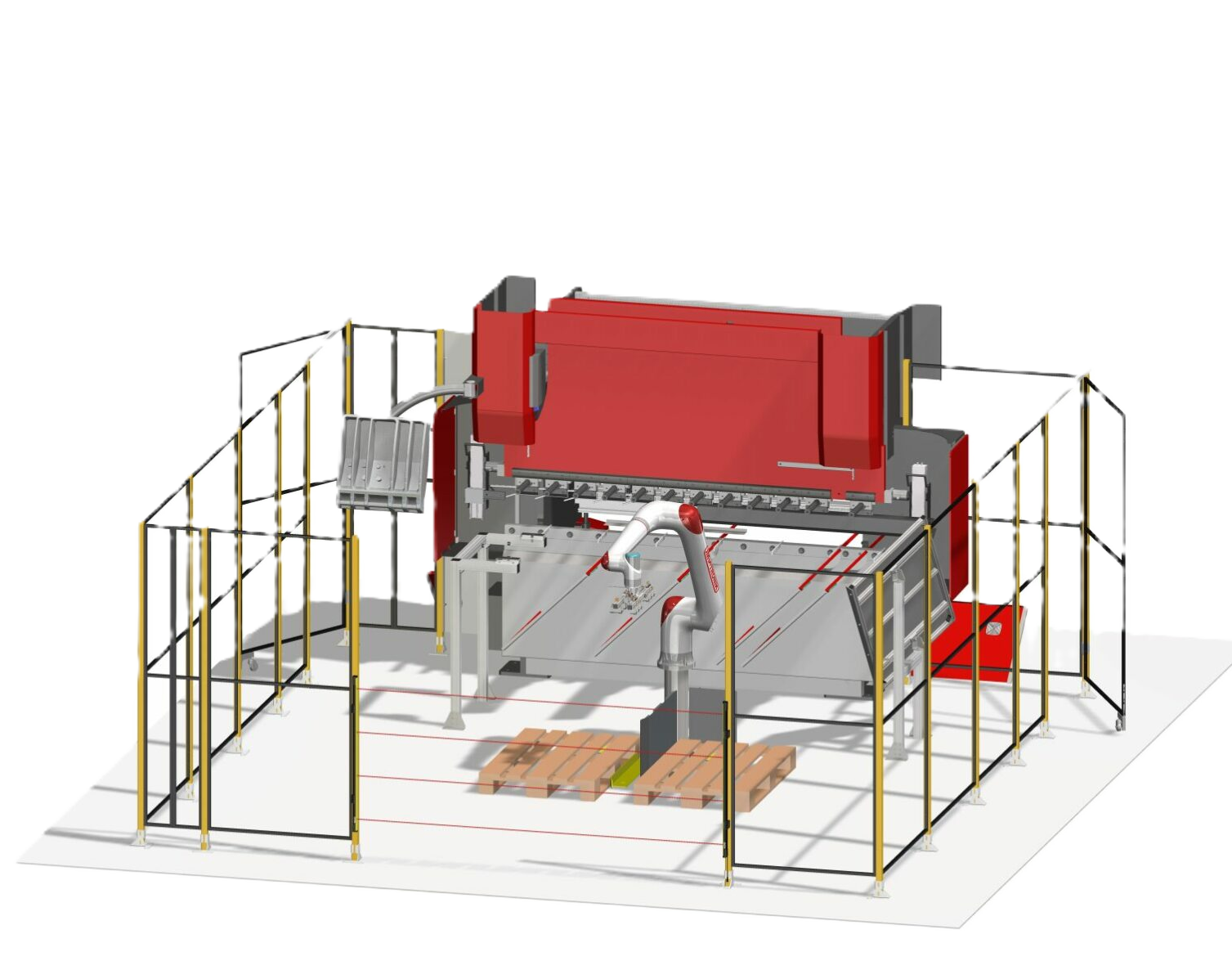cobot do prasy krawędziowej