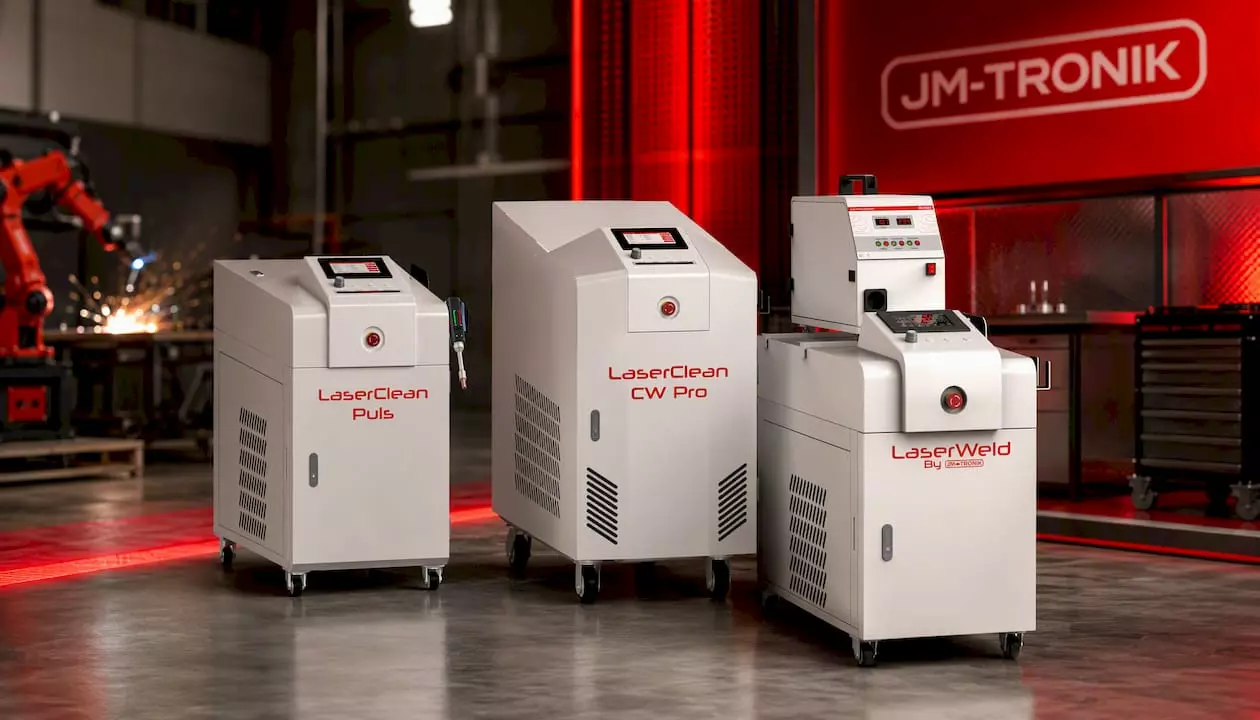 LaserClean Puls – pulsacyjna oczyszczarka laserowa 300/500W