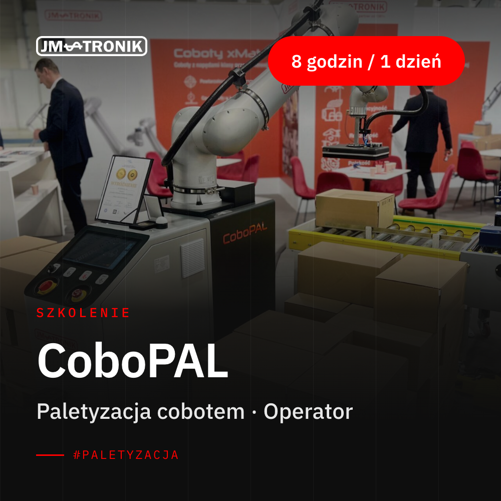Szkolenia JM-TRONIK 12 Szkolenie Operator CoboPAL – paletyzacja z cobotem