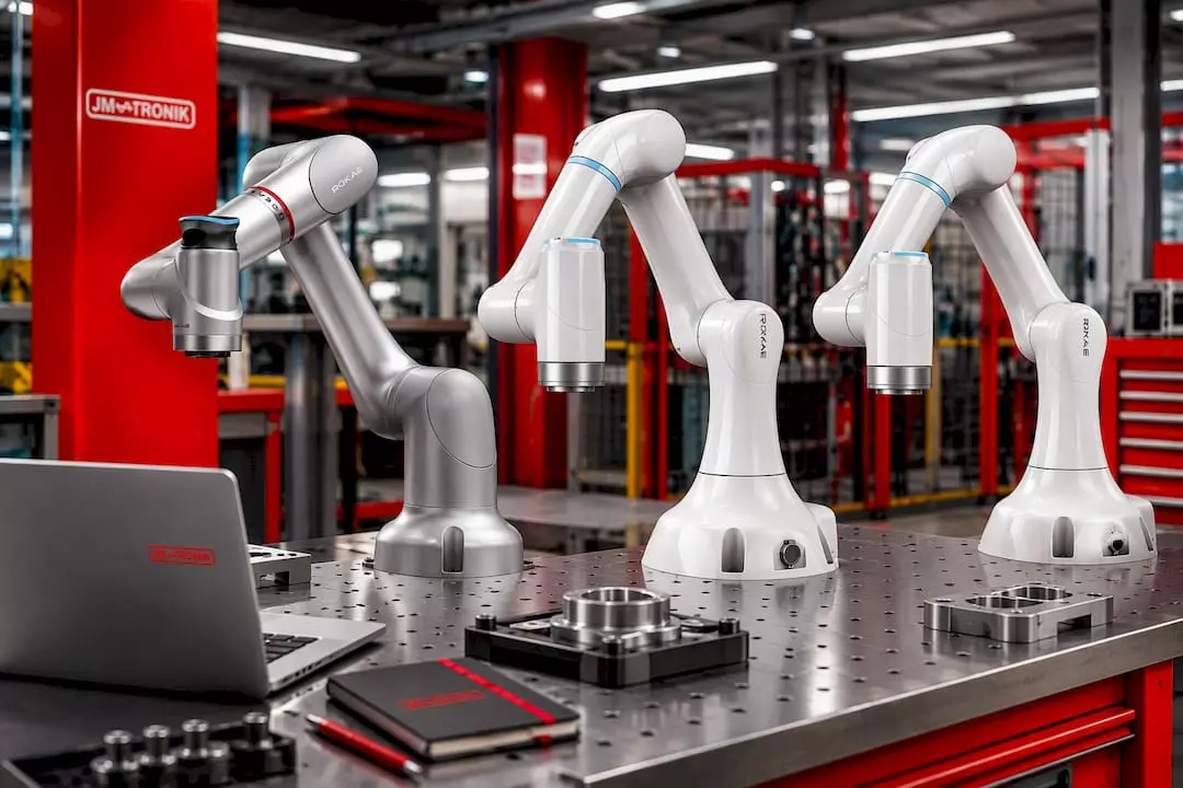 Robotyzacja krótkich serii: kiedy ma sens i jak ją wdrożyć 4 Robot współpracujący – cobot Rokae xMate CR7