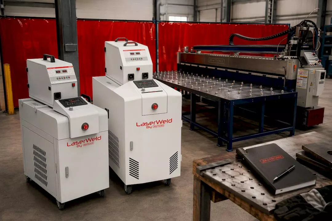 Przykłady robotyzacji spawania w praktyce przemysłowej 3 Ręczna spawarka laserowa – LaserWeld laser welder