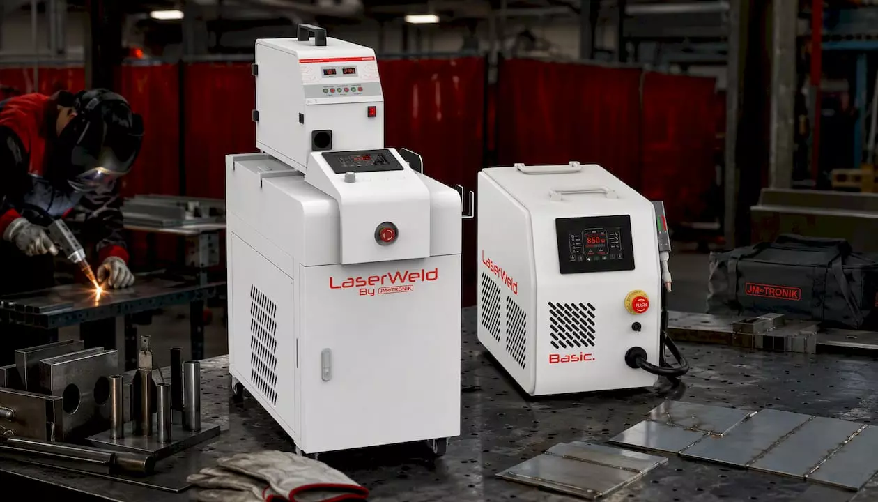 Spawanie laserowe stali nierdzewnej: krawędzie, gaz i parametry 4 Ręczna spawarka laserowa LaserWeld laser welder